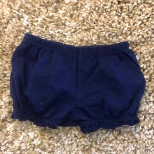 New Born navy blue shorts